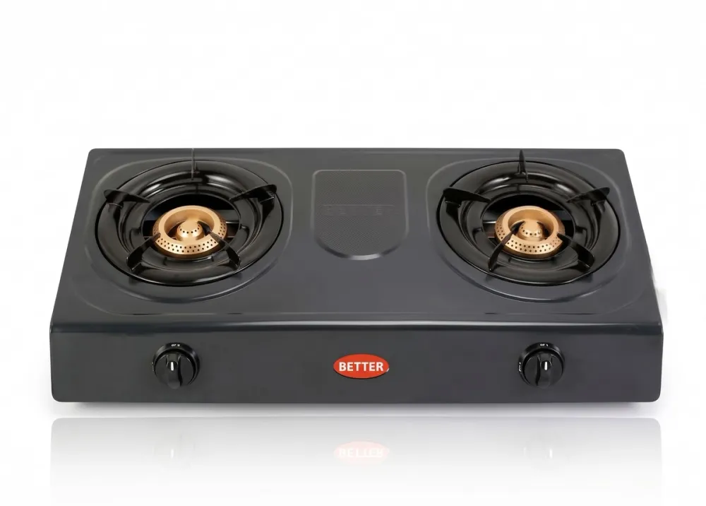 Better 2-Burner Heavy Duty Gas Stove (Black) - Daily Cart Nepal