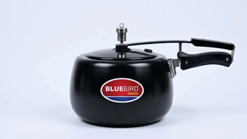 Bluebird Hard Anodised Handi Pressure Cooker (2 Litre) - Daily Cart Nepal
