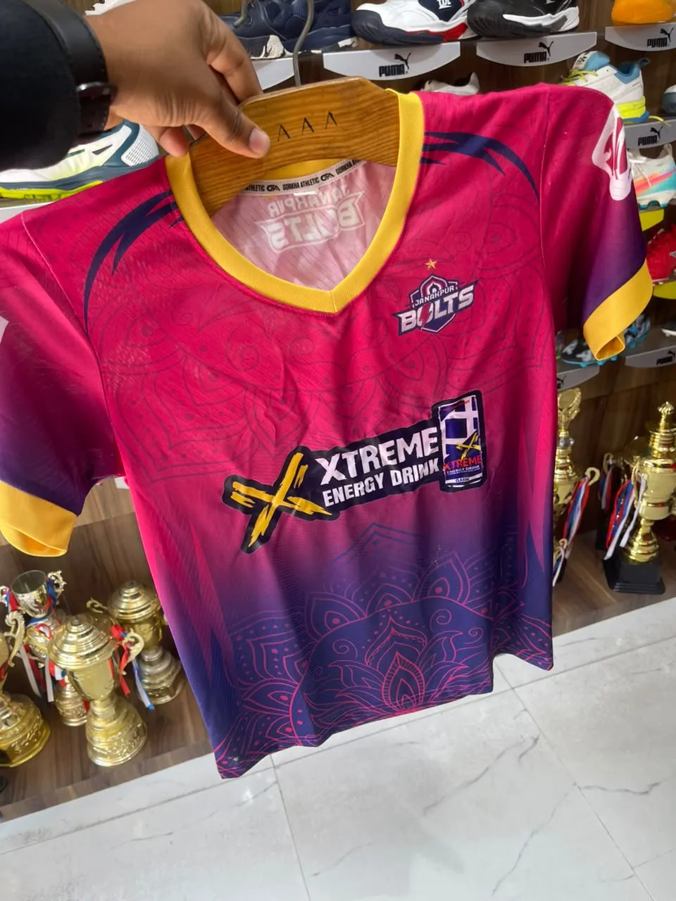 Janakpur Bolts Official Fan Cricket Jersey thumbnail 2