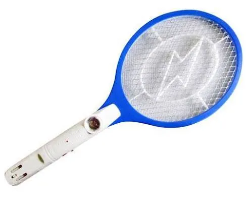 Rechargeable 3000V Electric Mosquito and Insect Swatter Bat with LED Light - Daily Cart Nepal