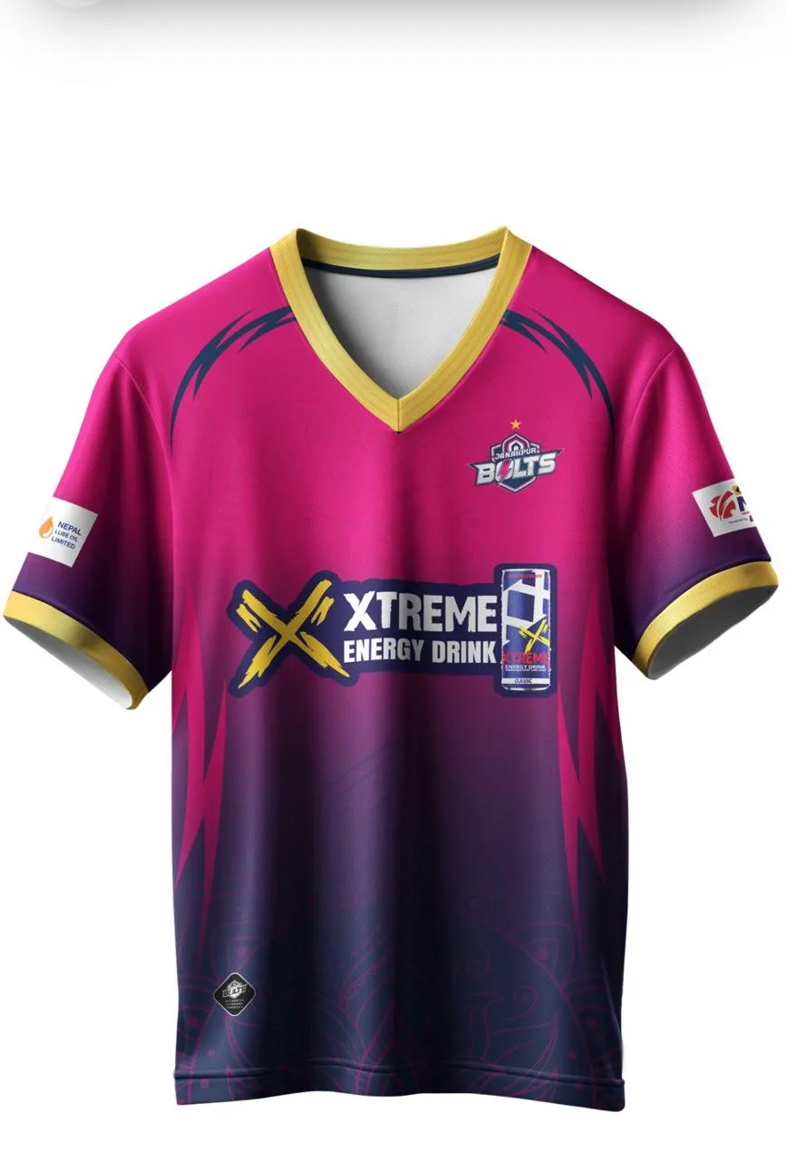 Janakpur Bolts Official Fan Cricket Jersey - Daily Cart Nepal