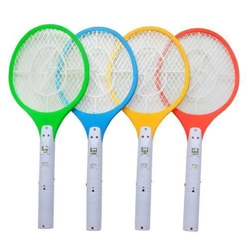 Rechargeable 3000V Electric Mosquito and Insect Swatter Bat with LED Light thumbnail 2