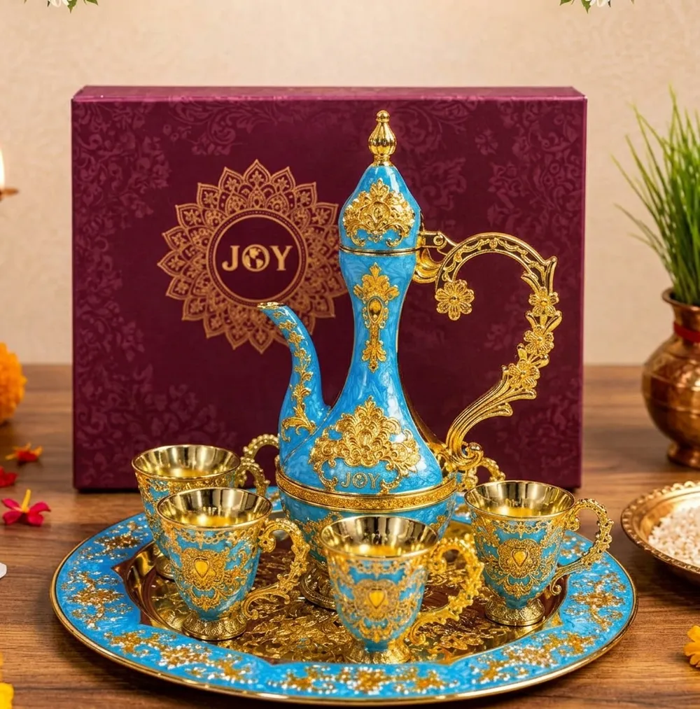 Joy Royal Silver-Plated Peacock Dry Fruit & Tika Serving Platter (PC2617) - Daily Cart Nepal